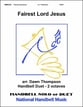 Fairest Lord Jesus Handbell sheet music cover